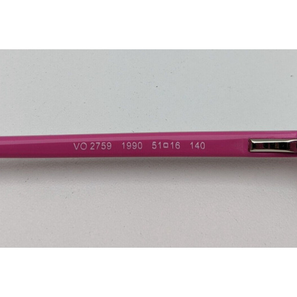 🕶️Vogue VO2759 1990 Eyeglasses 51/16 140 /KAD458🕶️ - Picture 5 of 10